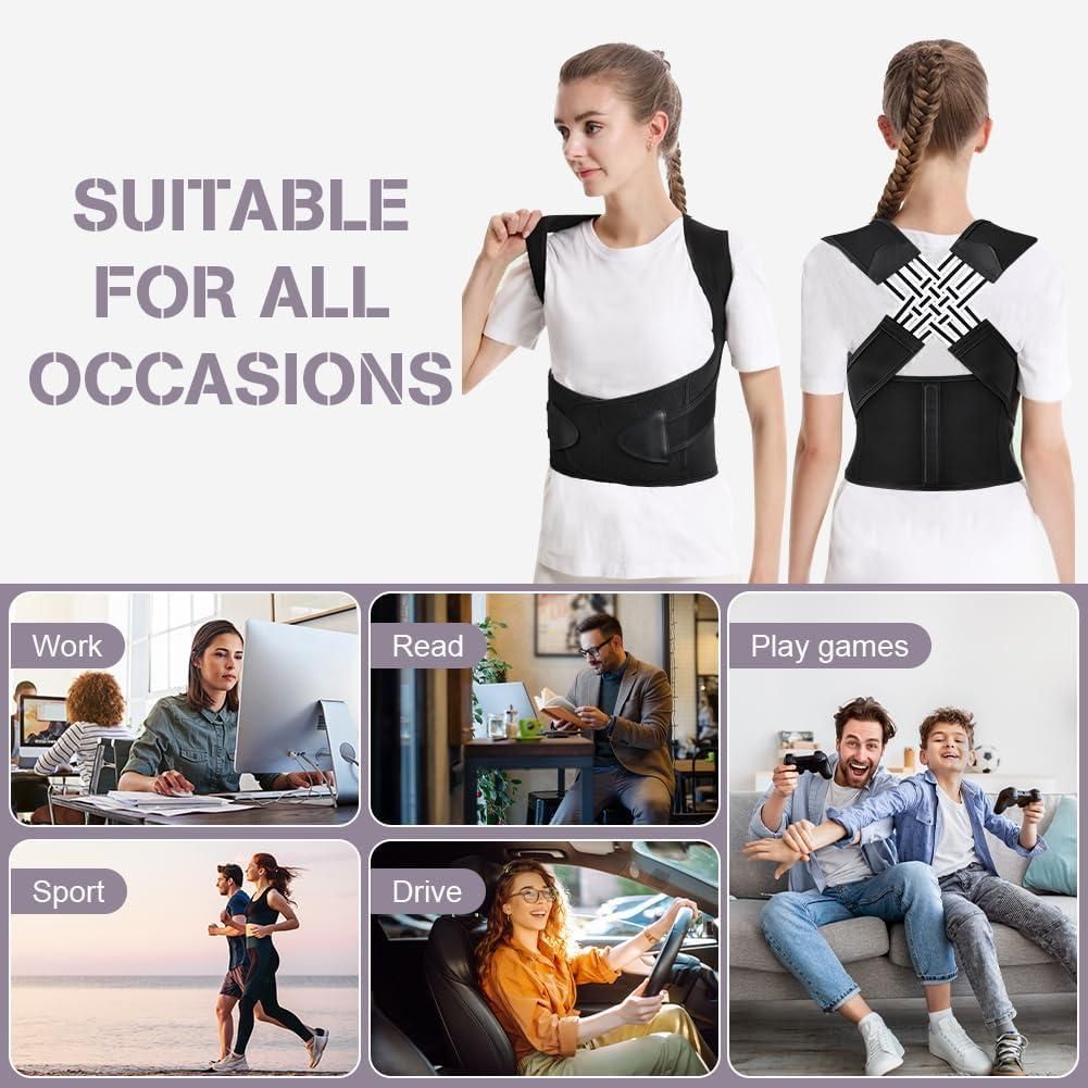 Adjustable Back Posture Corrector Belt